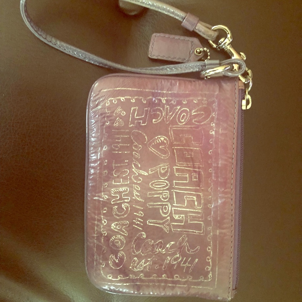 Coach wristlet
